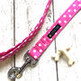 Pink Spotty Dog Collar, thumbnail 2 of 5