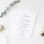 This Is Love 10 Wedding Invitation And RSVP Cards Set, thumbnail 3 of 4