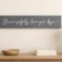Drive Safely Love You Bye Wooden Sign, thumbnail 2 of 5