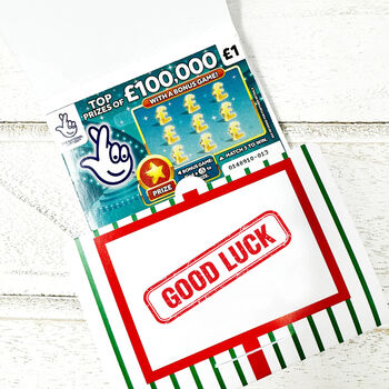 Christmas Scratch Card And Lottery Ticket Wallets, 3 of 3