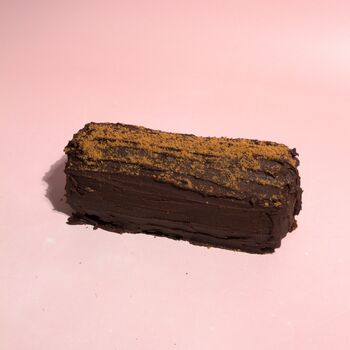 Whole Vegan Brownie Yule Log, 3 of 3