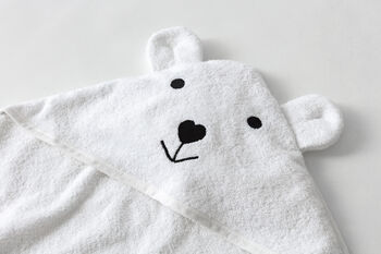 Hooded Baby Towel Newborn Baby Shower Gift, 10 of 12