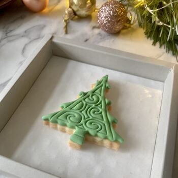 Personalised Letterbox Christmas Vanilla Cookie, 5 of 12