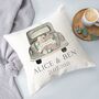 Personalised Just Married Car Cushion, thumbnail 2 of 3
