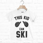 This Kid Can Ski Children's Skiing Slogan T Shirt, thumbnail 3 of 3