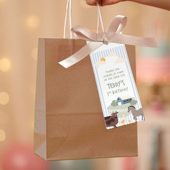 Farm Animal Theme Party Bags For Kids Birthday Party, 8 of 10