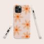 Orange Daisies Eco Friendly, Biodegradable Phone Case, thumbnail 1 of 7