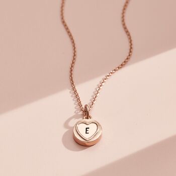 Mini Personalised Sweetheart Necklace, 5 of 11