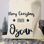 Personalised Name Merry Christmas Eve 2024 Sack, thumbnail 3 of 7