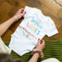 'Name' Loves Mummy Mother's Day Babygrow, thumbnail 3 of 3