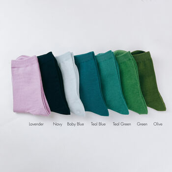 Personalised Embroidered Socks: Custom Colourful Name Socks, 9 of 11