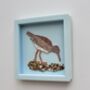 Handmade Framed Redshank Coastal Bird Mosaic Picture, thumbnail 4 of 5