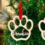 Personalised Pet Bauble For Your Cat Or Dog, thumbnail 1 of 6