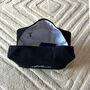 Personalised Black Monogrammed Waffle Wash Bag, thumbnail 4 of 7