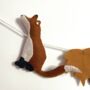 Woodland Animal Garland For Childs Room, thumbnail 4 of 6