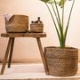 Handwoven Banana Fibre Basket, thumbnail 1 of 7