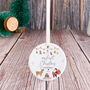 First Christmas Ceramic Ornament Keepsake Decoration Gift, thumbnail 6 of 7