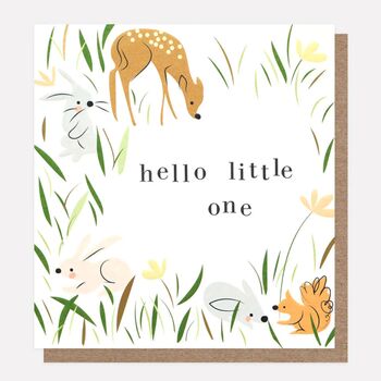 Woodland Bunny Autumn Baby Gift Box, 4 of 11