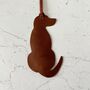 Vizsla Ridgeback Bookmark Leather Ornament, thumbnail 2 of 7