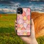 Funny Cartoon Pigs iPhone Case Personalised, thumbnail 1 of 2