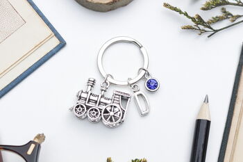 Steam Train Keyring, Train Lovers Gift, 2 of 8