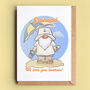 Seaside Gonk Father's Day Card, thumbnail 1 of 3
