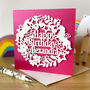 Personalised Unicorn Happy Birthday Card, thumbnail 1 of 2
