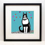 Cat Love Fine Art Giclee Print, thumbnail 1 of 3