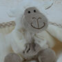 Sheep Toy Baby Soother And Baby Rattle Plush Set, thumbnail 1 of 6