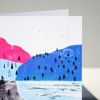 Mountains Birthday Card, 2 of 9