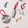 Personalised Wooden Penguin Christmas Decoration, thumbnail 4 of 6