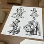 Alice In Wonderland Stamp Set, thumbnail 5 of 5