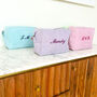 Personalised Monogramed Makeup Bag, thumbnail 5 of 8