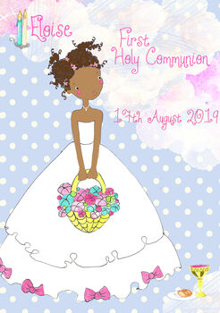 Personalised First Holy Communion Card, 10 of 10