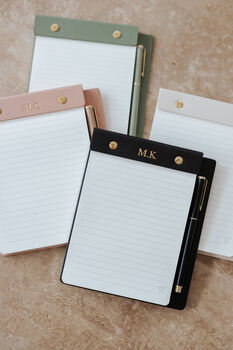Personalised Refillable Notepad With A Pen, 3 of 9