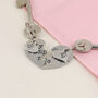 Couples Gift You Complete Me Personalised Keyring, thumbnail 4 of 5