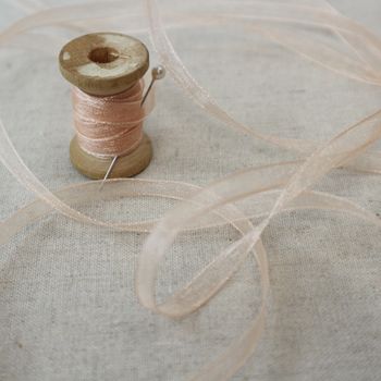 Champagne Silk Ribbon, Traditional Bridal Collection, 11 of 12