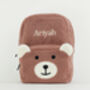 Personalised Fluffy Teddy Kids Backpack, thumbnail 6 of 12