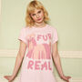 Fur Real Women's Slogan T Shirt, thumbnail 1 of 5