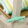 Pastel Striped Dining Seat Pads, thumbnail 5 of 8