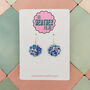 Sparkly Mini Shell Resin Earrings, thumbnail 12 of 12