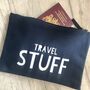 Personalised Travel Stuff Travel Documents Pouch, thumbnail 7 of 7