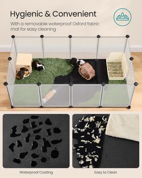 Pet Playpen Small Animal Cage Enclosure, 4 of 5