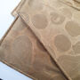 Champagne Sari Clutch Bag, Handmade Sari Cloth, thumbnail 10 of 11