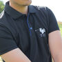 Personalised Golf Polo Swing Motif Gift For Him, thumbnail 1 of 5