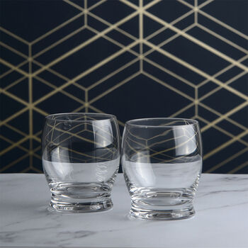 Manhattan Personalised Whisky Glasses – Pair, 2 of 7