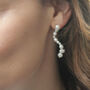 Pearl Twist Earrings, thumbnail 1 of 3