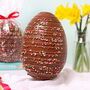 Coloured Sprinkles Milk Chocolate Drizzled Easter Egg, thumbnail 1 of 4