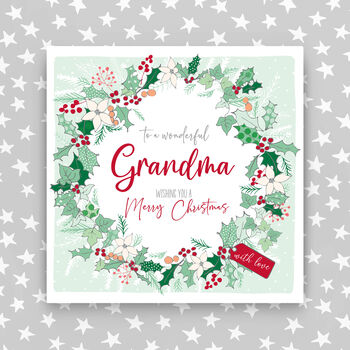 Christmas Card For Granny Or Grandma, 2 of 4