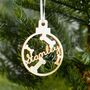 Personalised Pet Christmas Bauble, thumbnail 2 of 6